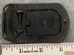 Vintage Reflex Herbicide Belt Buckle 3-1/2 inch x 2 inch for 1-3/4 inch Belt