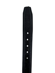 Genuine Leather Shark Skin Print Western Belt with Removable Buckle – Black