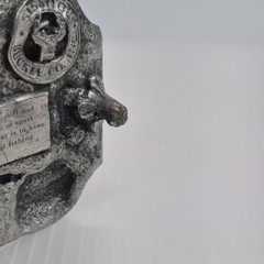 Siskiyou Buckle Co Fisherman Fishing Angler Oregon K-27 1983 Mountains Pewter