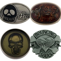 skull skeleton antiqued vintage metal mens belt buckle halloween women costume
