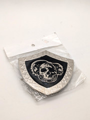 Skulls Belt Buckle IT DICG TODAY 4×4 Silver & Black
