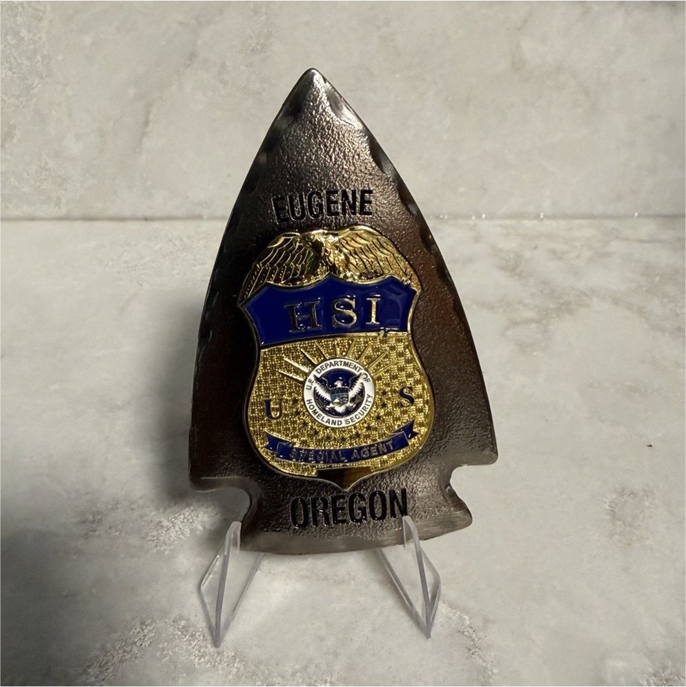 HSI Law Enforcement Challenge Coin – Eugene, Oregon