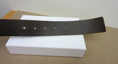 Vintage 90’s 91 Armani Exchange Double Head Eagle Buckle Leather Belt Fits 36