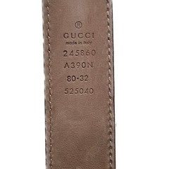 GUCCI Pre-Owned Black Belt