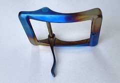 High-Quality TITAN Belt Buckle ANODIZED Belt 4cm Buckle Antiallerg