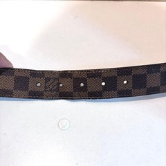 Louis Vuitton Pre-Owned Suntulle Riveted Belt Damier