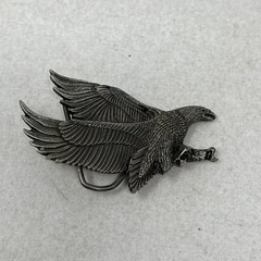 VTG 1979 The Great American Buckle Co Limited Edition #506 EAGLE Belt Buckle USA