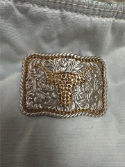 Vintage 2005 Enmon Steer Belt Buckle