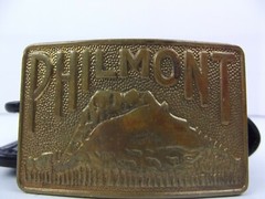 Vtg 70&rsquo;s Belt Buckle Philmont New Mexico Boy Scouts Ranch