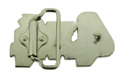 4X4 Car Sports Motor Vehicle Trailers Belt Buckle Silverhebilla del cinturón Men