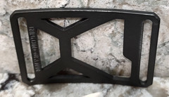 GRIP6 BELT BUCKLE – WORKBELT TACTICAL PRO – GUNMETAL GRAY – 1.75 INCH WIDE WORK