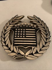 Belt Buckle Stars & Stripes