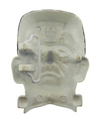 Univeral Studios Monsters Frankenstein Painted 3-D Belt Buckle Tattoo Gothic Men