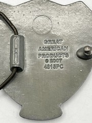 U.S. Marine Corps Semper Fidelis Belt Buckle By Great American Products 2007
