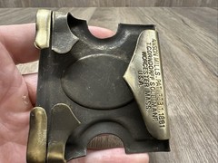 Wells Fargo & Co. W F & Co Anson Mills Belt Plate Buckle