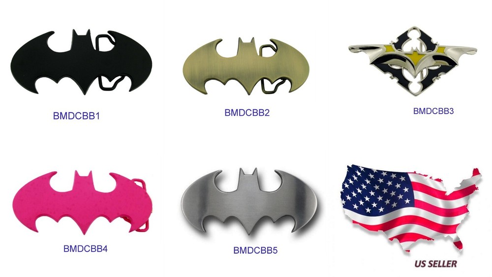 Batman Belt Buckle DC Comics Cosplay Halloween Party Mens Women Costume Original