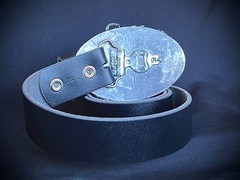 « Salvaged Kingdom » Ind. OOAK Mixed Metal Artisan Belt Buckle – Darren McNeese