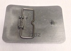 New Holland Farming Metal Belt Buckle Proud To Be An American Farmer Americana
