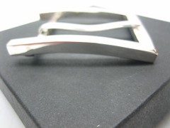 Sterling silver 925 Granada buckle 42 grams w/Genuine Lizard-1.3/8&Prime; belt U.S.A.