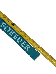 A–holes Live Forever Black and Green Woven Belt 43 Inches Long