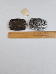 VTG Anaconda Employee Award The A Team Lot 2 Gold Silver Belt Buckle Telecom