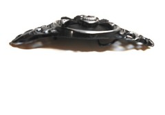 Skull Belt Buckle 6 inches Mens Womens Punk Biker Black Skelton Cross Bones