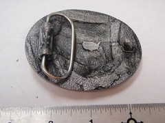 Bass Anglers Sportsman Society Belt Buckle Made in U.S.A. MINT B.A.S.S.