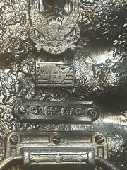 Vintage Great American Wild West Boot Hill Frontier Justice Belt Buckle 4233