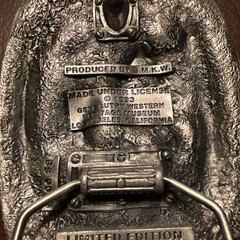 vintage GENE AUTRY belt buckle COUNTRY MUSIC heavy pewter WESTERN cowboy