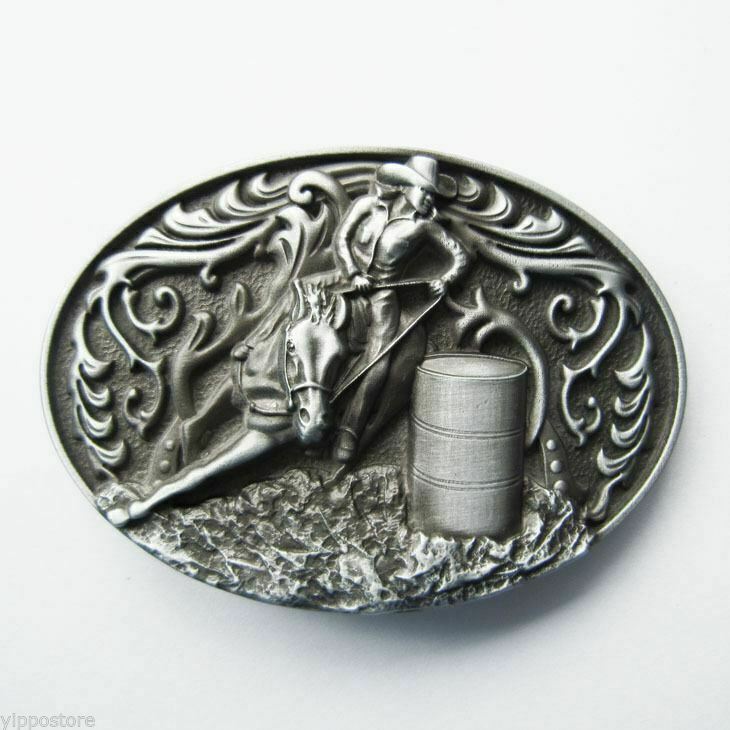 Original Cowgirl Rodeo Roping Racing Belt Buckle