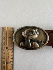 1982 AUTHENTIC MOVIE E.T. BELT BUCKLE – GW-14