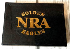 Buckle NRA National Rifle Association Golden Eagles Gun USA Firearms Member Ltd