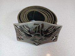 Robbins Jeans Buckle? Belt Buffalo David Bitton/ Canada Size 40