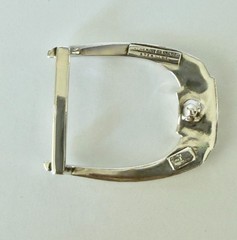 Catherine Zadeh 925 Sterling Belt Buckle Men’s Designer Buckle $775 Retail