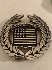 Belt Buckle Stars & Stripes