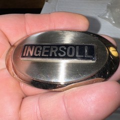 Ingersoll Rand Construction Tool Belt Buckle Rare Free Shipping
