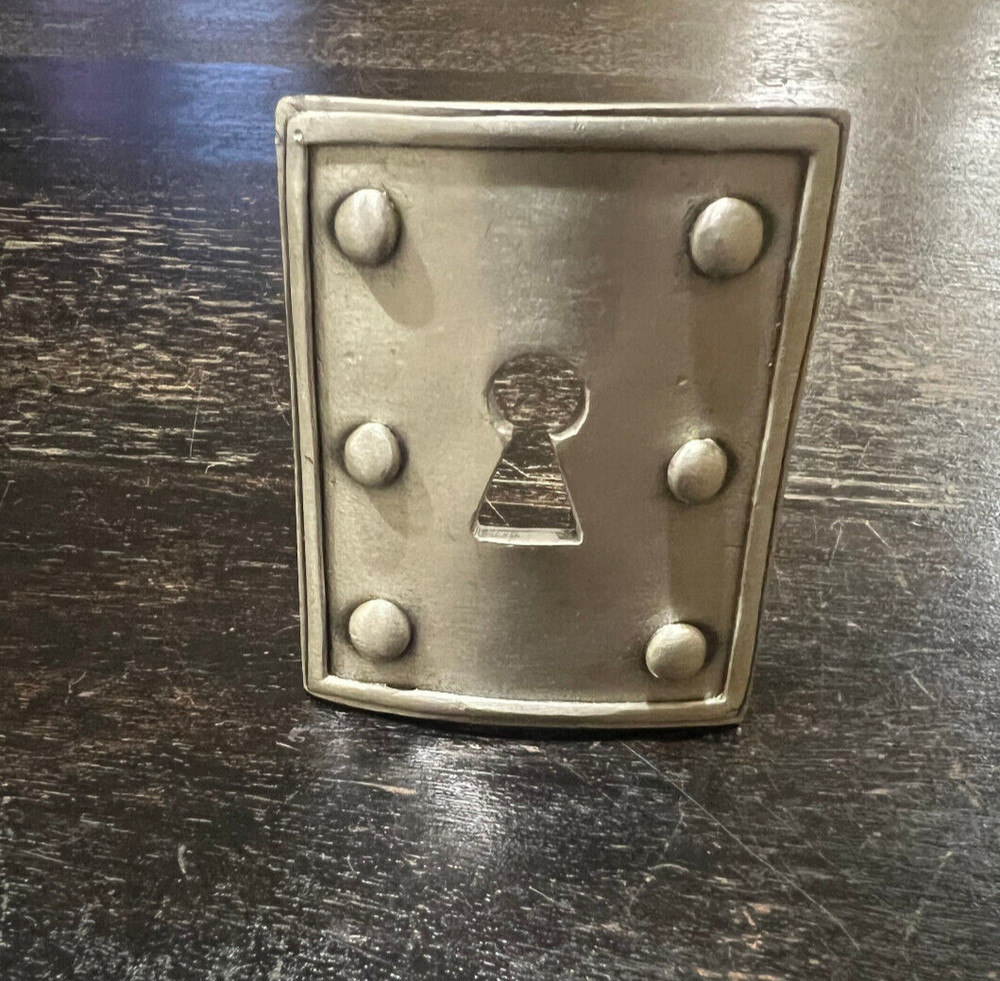 Keyhole 1976 Vintage Belt Buckle, Pewter Buckle by Great American Product – New