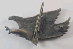 Vtg Great American Buckle Co. 1979 Eagle Belt Buckle☆Serial # H506☆☆☆☆☆