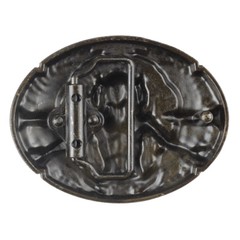 Indian Warrior Men&rsquo;s Belt Buckle Western Cowboy Native American (IW-11-G)