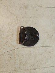 Vintage FREEMASON Metal Round Belt Buckle MASONIC.