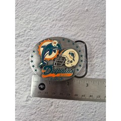 Vintage 1997 Miami Dolphins Siskiyou Belt Buckle Limited Edition NFL No 3445