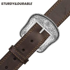Classic antique replacement belt buckles for men and women Vintage Silver-4
