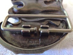 Avon Eagle Brass Tone Belt Buckle
