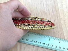 Western Buckle Gold Black Red Cowboy 4×3 for 2 » Hooey Buckle Hebilla Vaquero