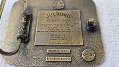 Jack Daniels Belt Buckle Mens Old No 7 Tennessee Whiskey Vintage 1993 USA