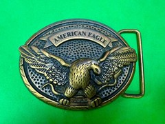 American Eagle Outfitters Spreading Wings Engraved Advertising Promo Belt Buckle