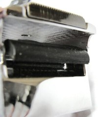 Men&rsquo;s Automatic Belt Buckle Silver Tone & Black Fashion