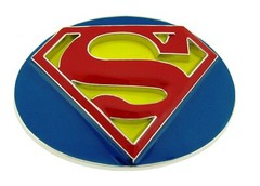 Superman Belt Buckle Halloween Cosplay Party Costume Men Women Comics Original