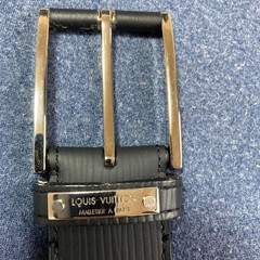 Louis Vuitton Pre-Owned Epi Santulle Legend Black Belt