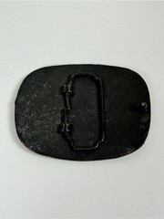 Vintage Cowboy Humor Belt Buckle “Got Ta Love It” Western Novelty Brass Cowboy
